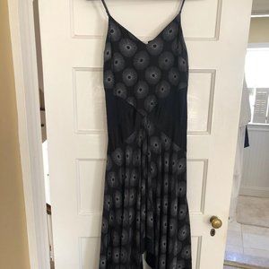 DIANE VON FURSTENBERG SCARF HEM MINI DRESS